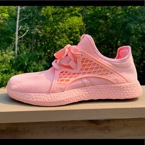 Unisex Athletic Running Shoes - Pink